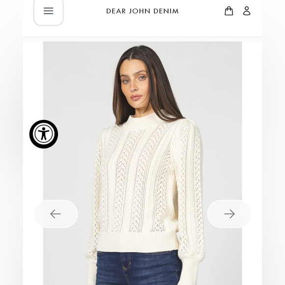DEAR JOHN DENIM Jasmine sweater,All Products : American Fashion Style Bags On Sale